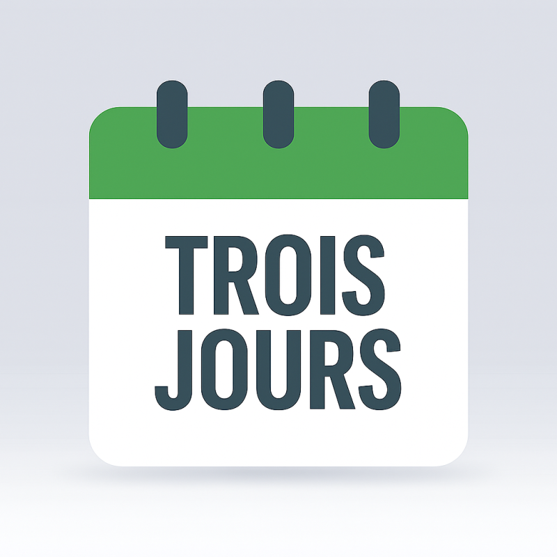 LOCATION TROIS JOURS